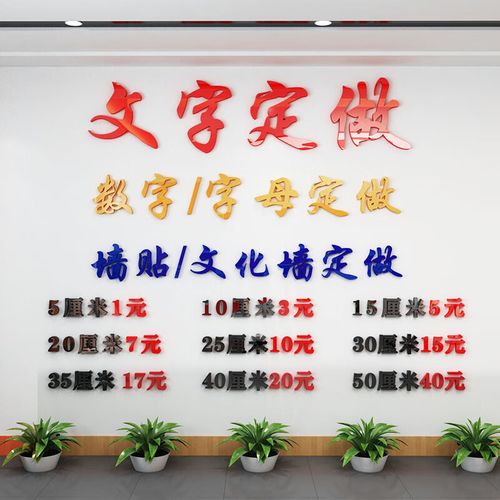 潤壹廣告 探究亞克力與PVC立體字在吧臺背景墻設計中的獨特魅力